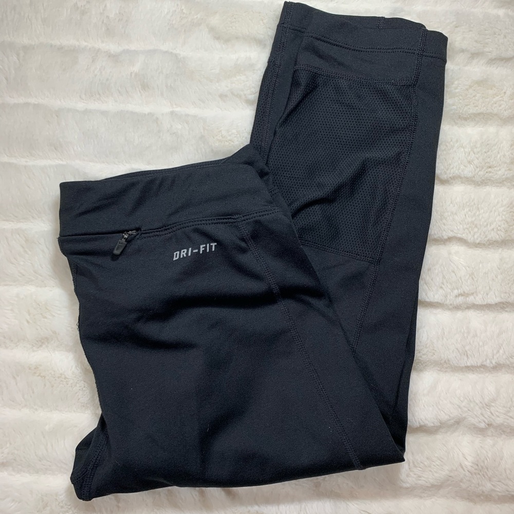 Nike dri fit cropped legging black